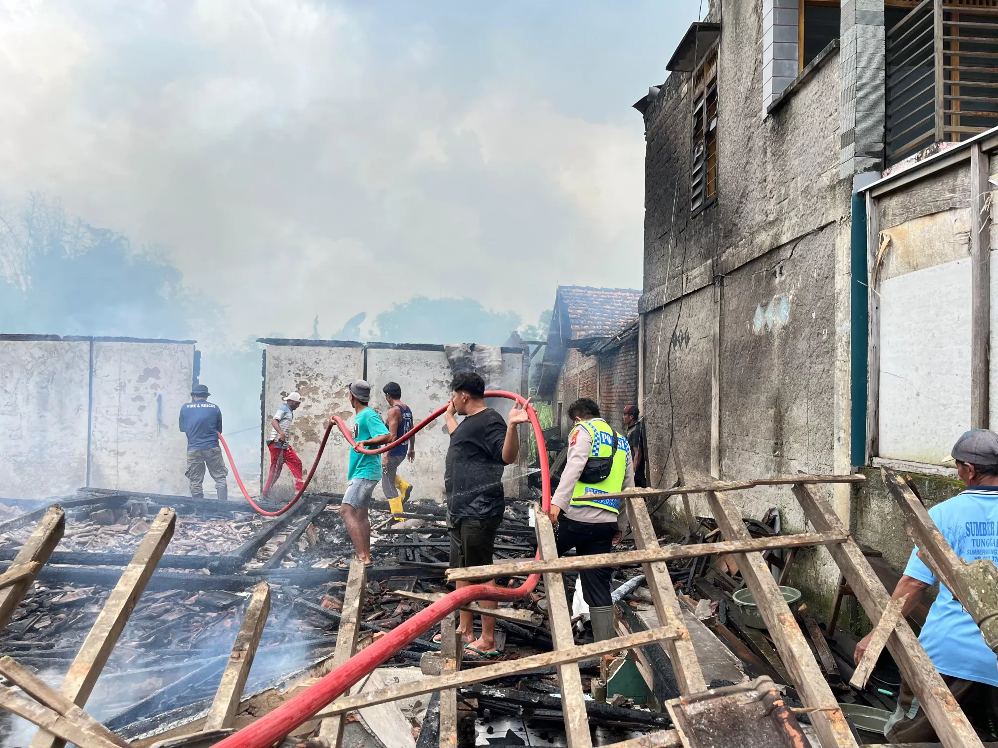 Dua Rumah di Pati Ludes Terbakar, Polisi Duga Aksi Pembakaran oleh Anak Korban
