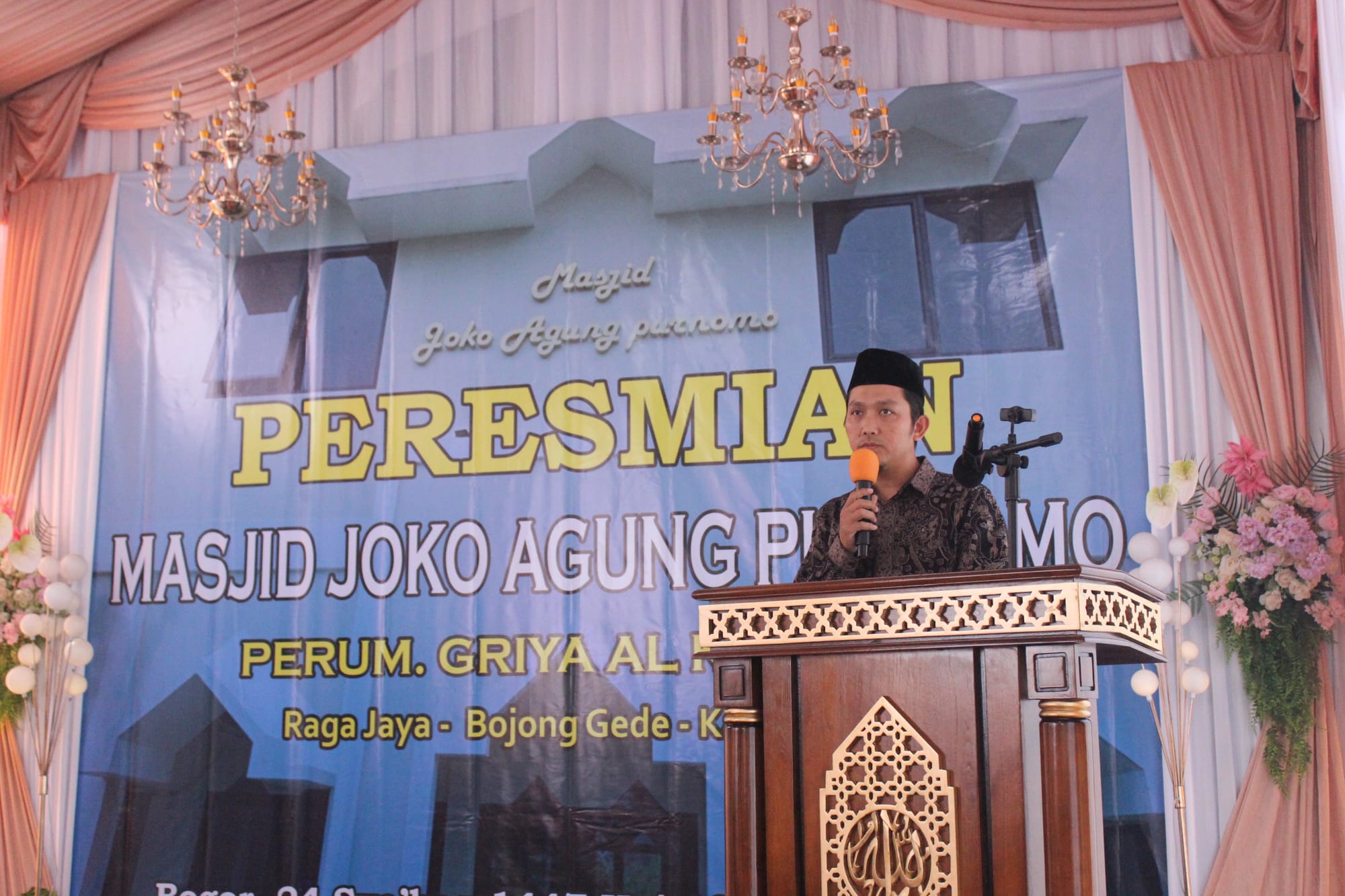 Resmi Berdiri! Masjid Joko Agung Purnomo Jadi Oase Spiritual Warga Ragajaya Sambut Ramadhan 2026