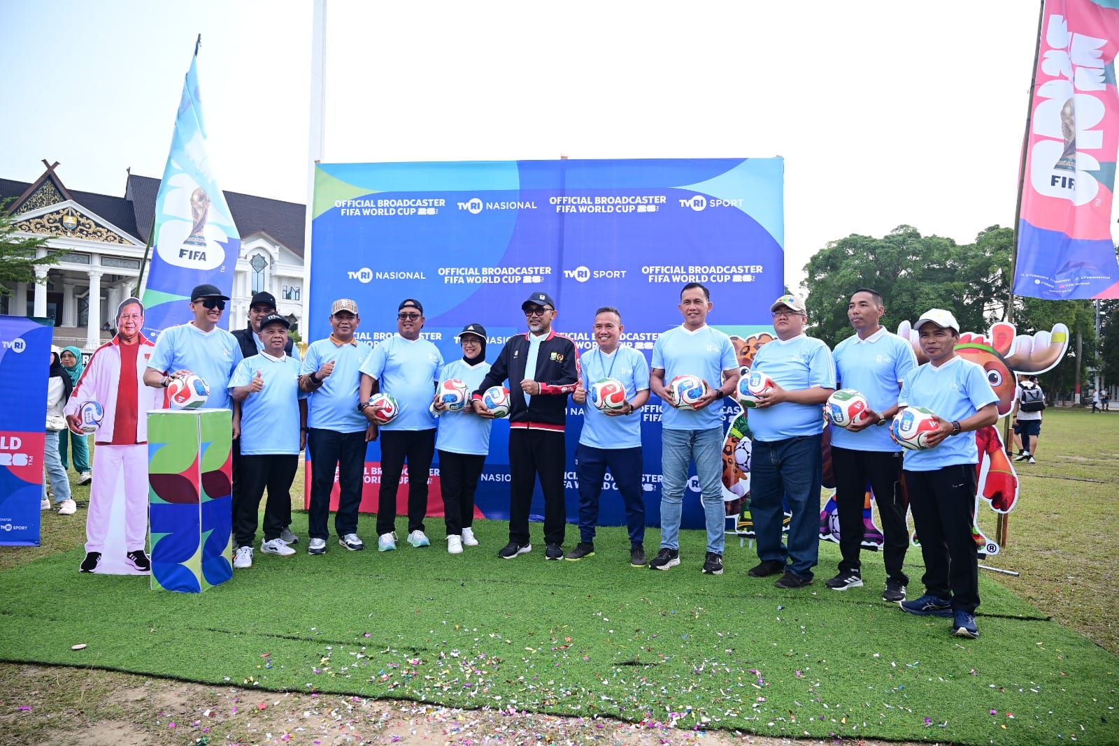 Irwasda Polda Jambi Hadiri Kick Off World Cup 2026, Perkuat Sinergitas Lewat Olahraga