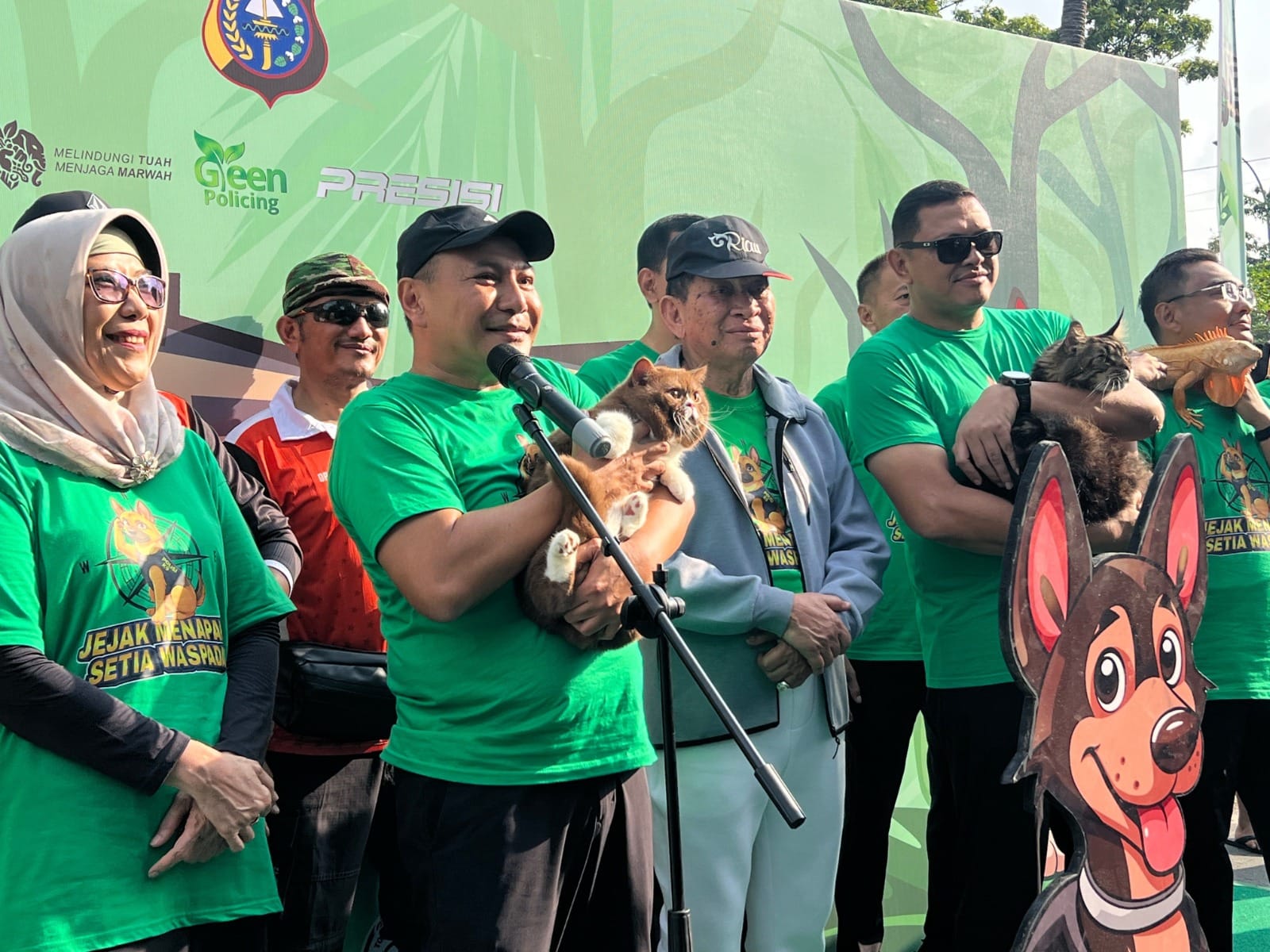 Bukan Manusia, Tapi Pahlawan: Kisah Reno Anjing K9 Polda Riau