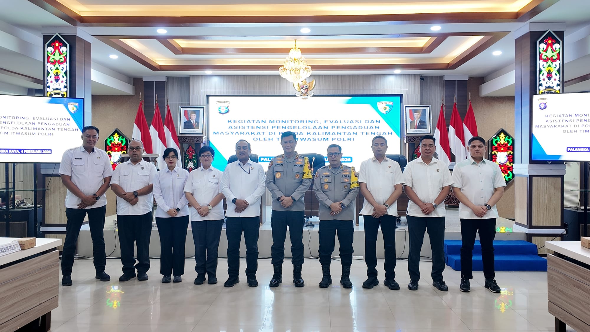 Kapolda Kalteng Minta Penanganan Dumas Lebih Transparan dan Akuntabel