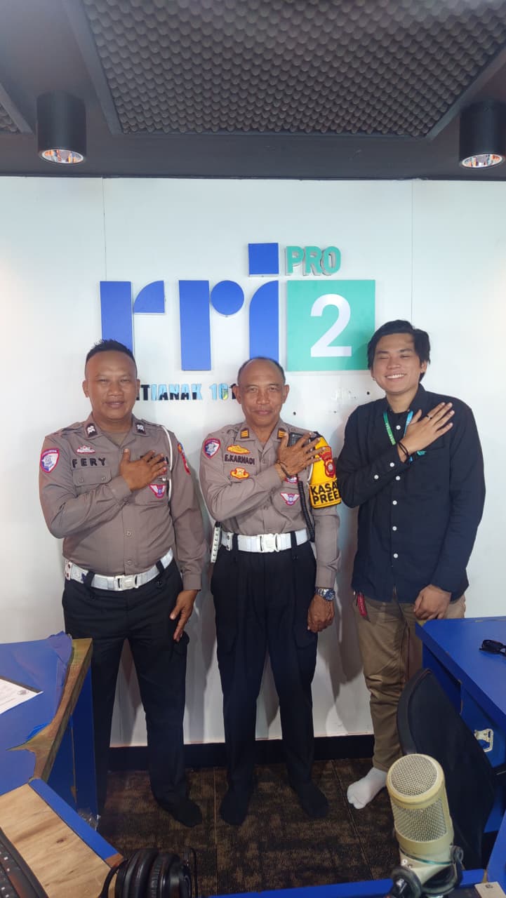 Polresta Pontianak Manfaatkan Radio untuk Sosialisasi Ops Keselamatan Kapuas 2026