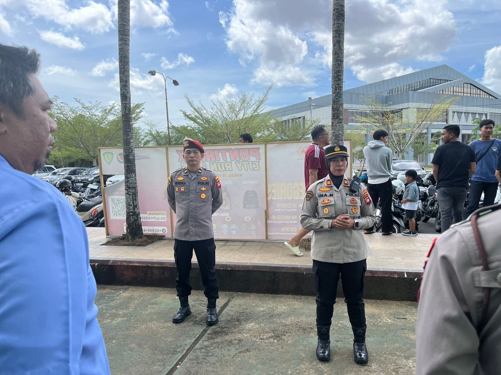 Polisi Hadir di Tengah Suporter, Liga 4 Kalbar Berlangsung Aman di Pontianak Selatan