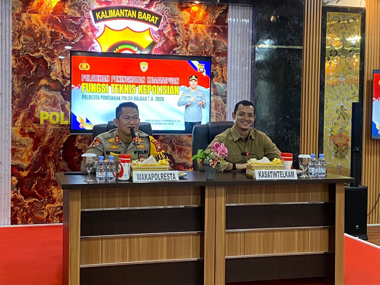 Tingkatkan Profesionalisme, Sat Intelkam Polresta Pontianak Gelar Pelatihan Teknis