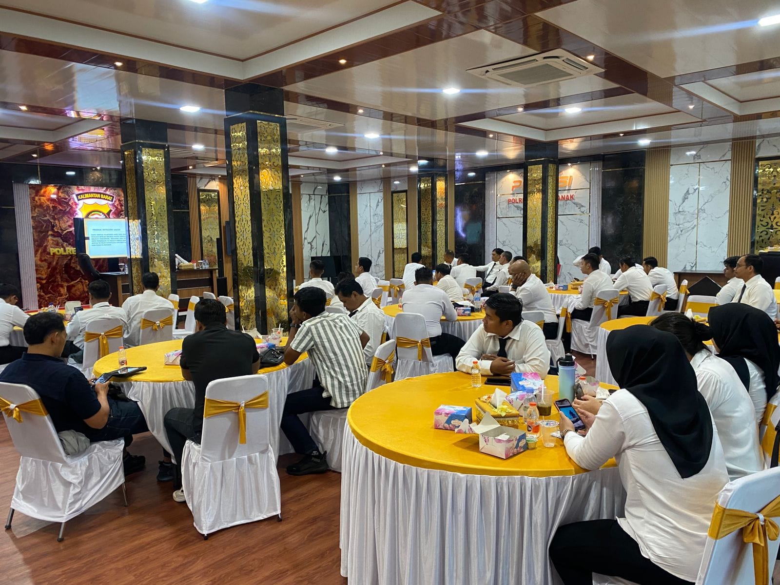Perkuat Kinerja Intelijen, Sat Intelkam Polresta Pontianak Gelar Pelatihan