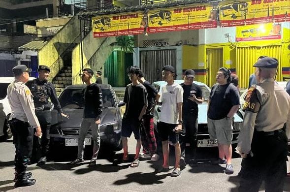 Jaga Kondusivitas, Patroli Enggang Polresta Pontianak Laksanakan Patroli Dialogis