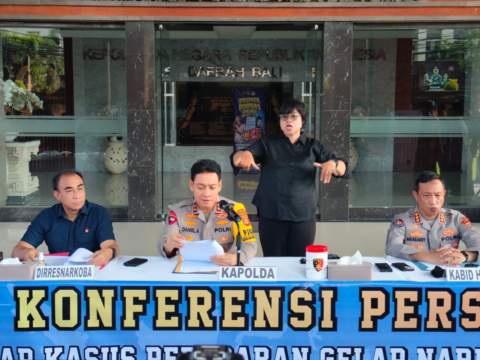 Ungkap Kasus Narkoba Polda Bali Sita BB Capai 10 Kg