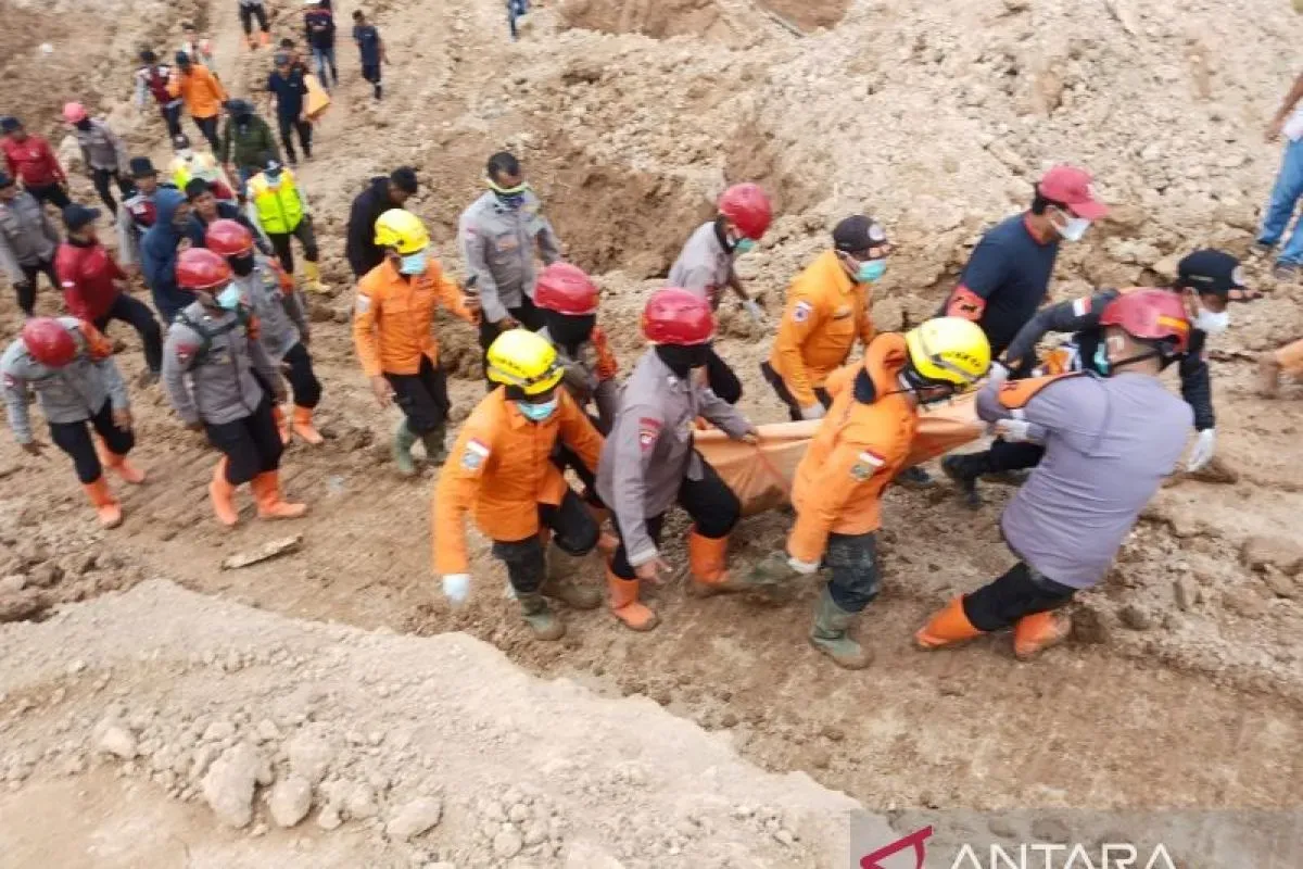 Longsor Tambang Timah Bangka, Tim SAR Temukan Seluruh Korban