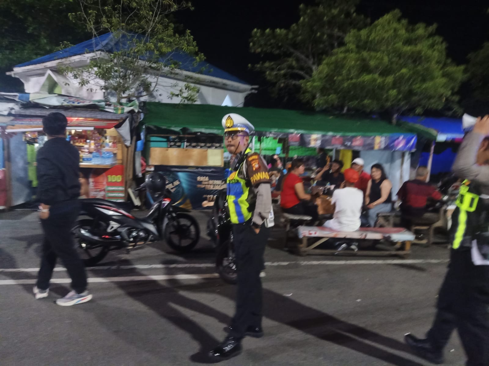 Polresta Pontianak Gelar Blue Light Patrol Skala Besar di Malam Minggu