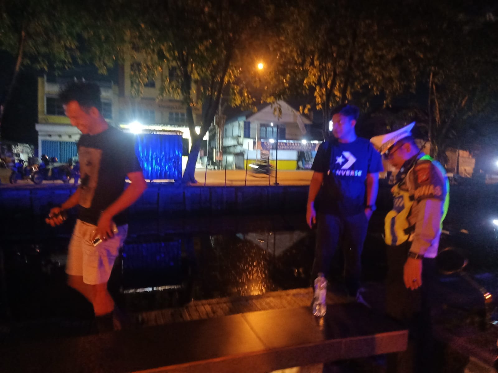 Blue Light Patrol Skala Besar, Polresta Pontianak Jaga Kondusivitas Malam Minggu