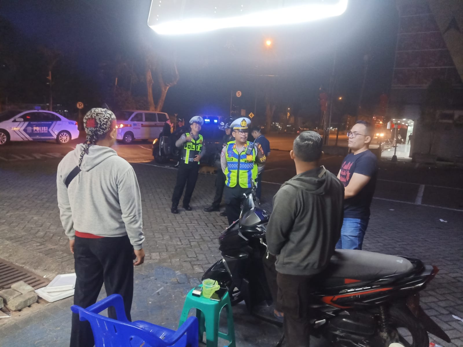 Blue Light Patrol Skala Besar, Polresta Pontianak Cegah Balap Liar dan Tawuran