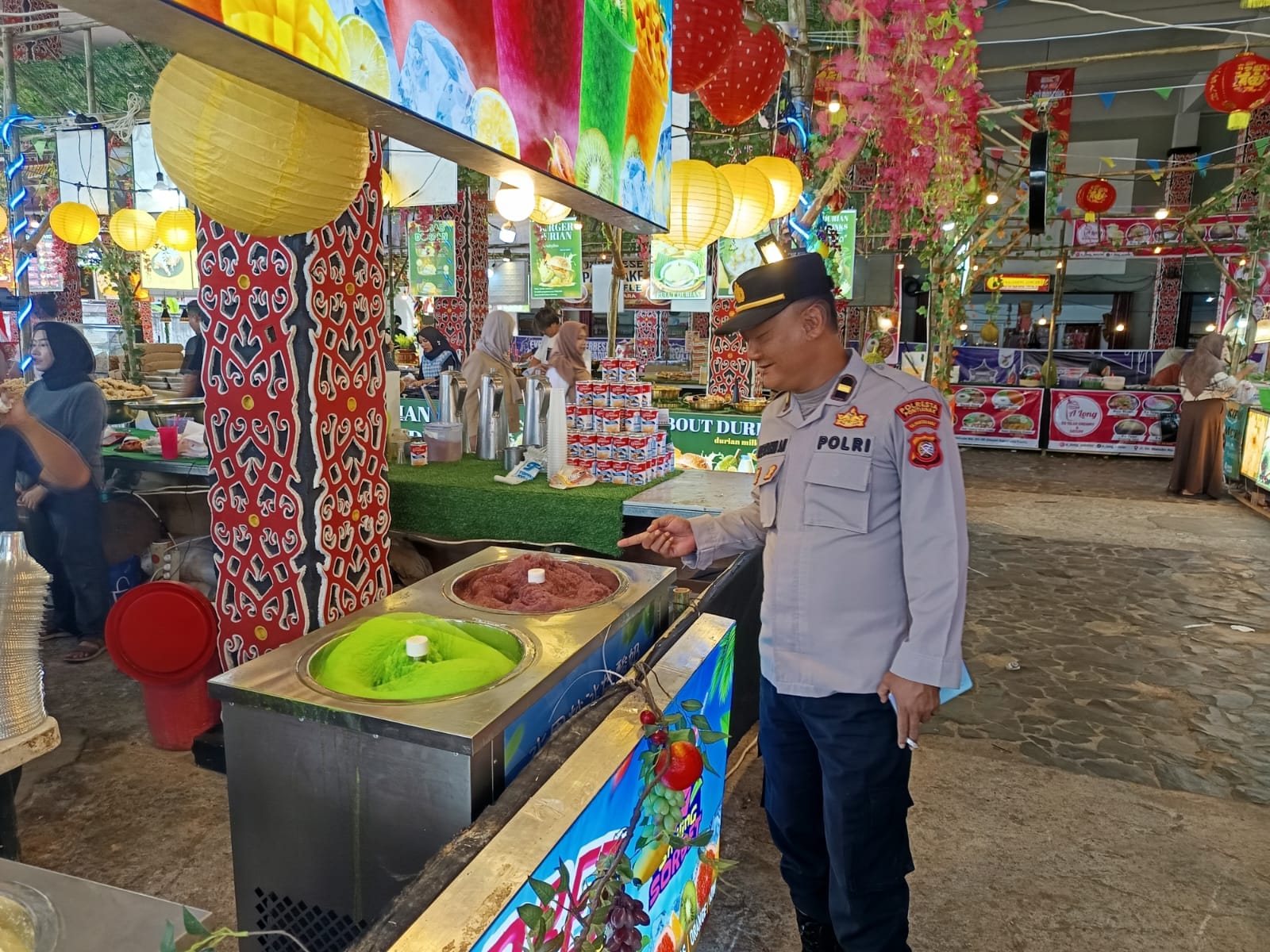 Polresta Pontianak Pastikan Keamanan Road Show Kuliner Vinal Indonesia 2026
