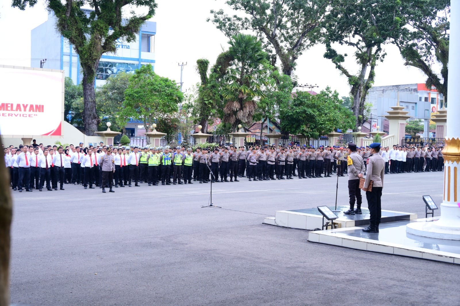 Momen Apel Perdana Wakapolda Jambi, Ajak Personel Perluas Wawasan Lewat Kolaborasi
