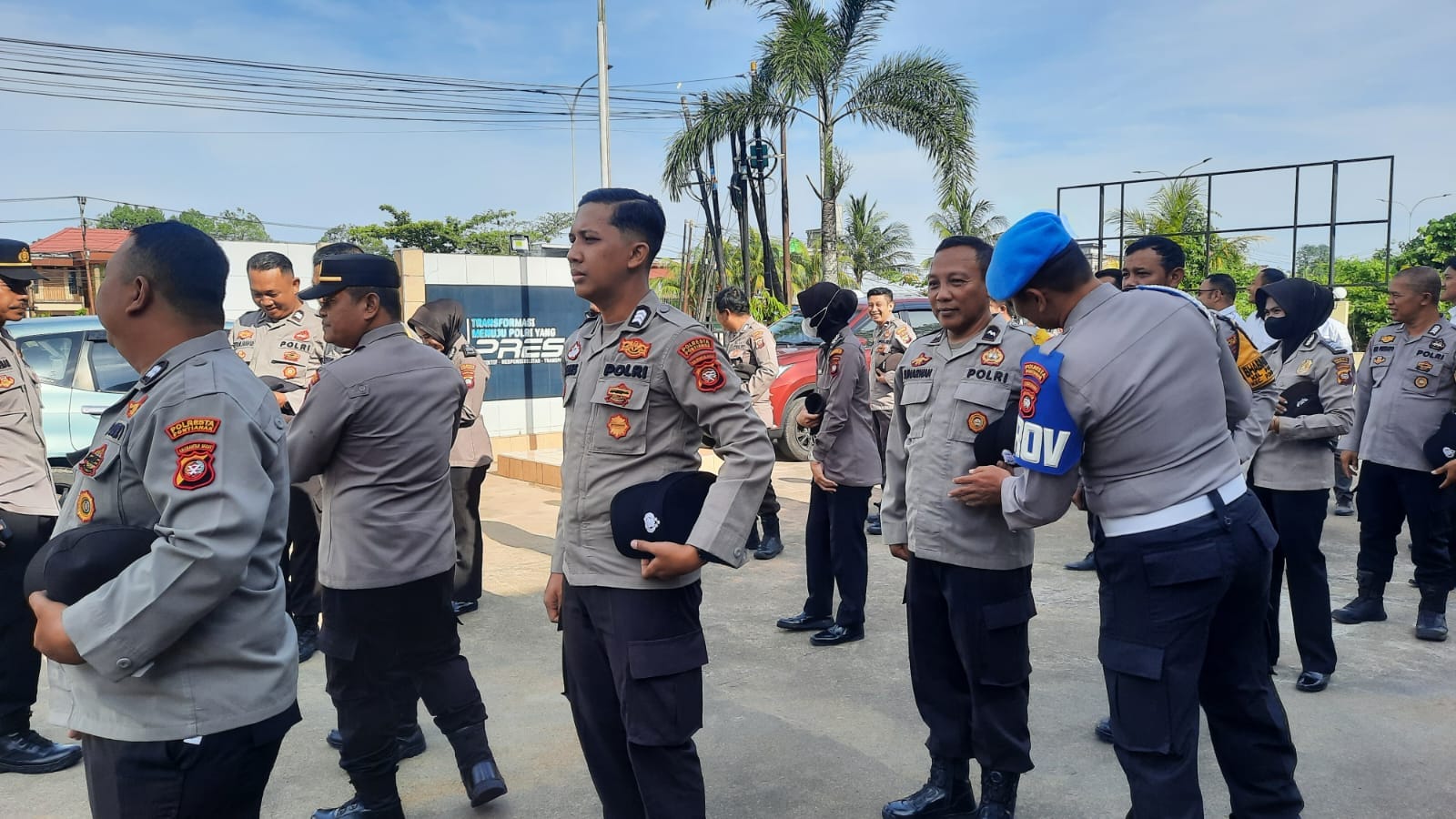 Disiplin Personel Jadi Perhatian Kapolsek Pontianak Timur