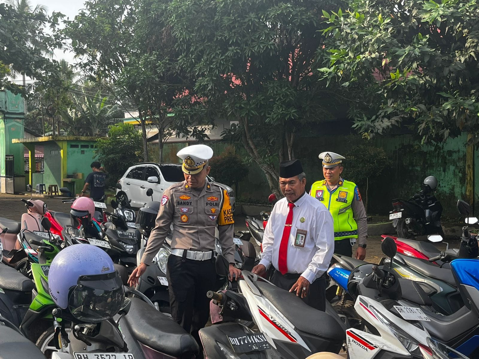 Ditlantas Polda Jambi Gencarkan Edukasi Keselamatan Lalu Lintas di Empat Sekolah