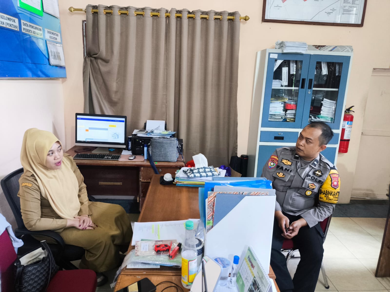 Bhabinkamtibmas Polsek Pontianak Kota Fokus Jaga Kamtibmas Lewat Sambang Wilayah