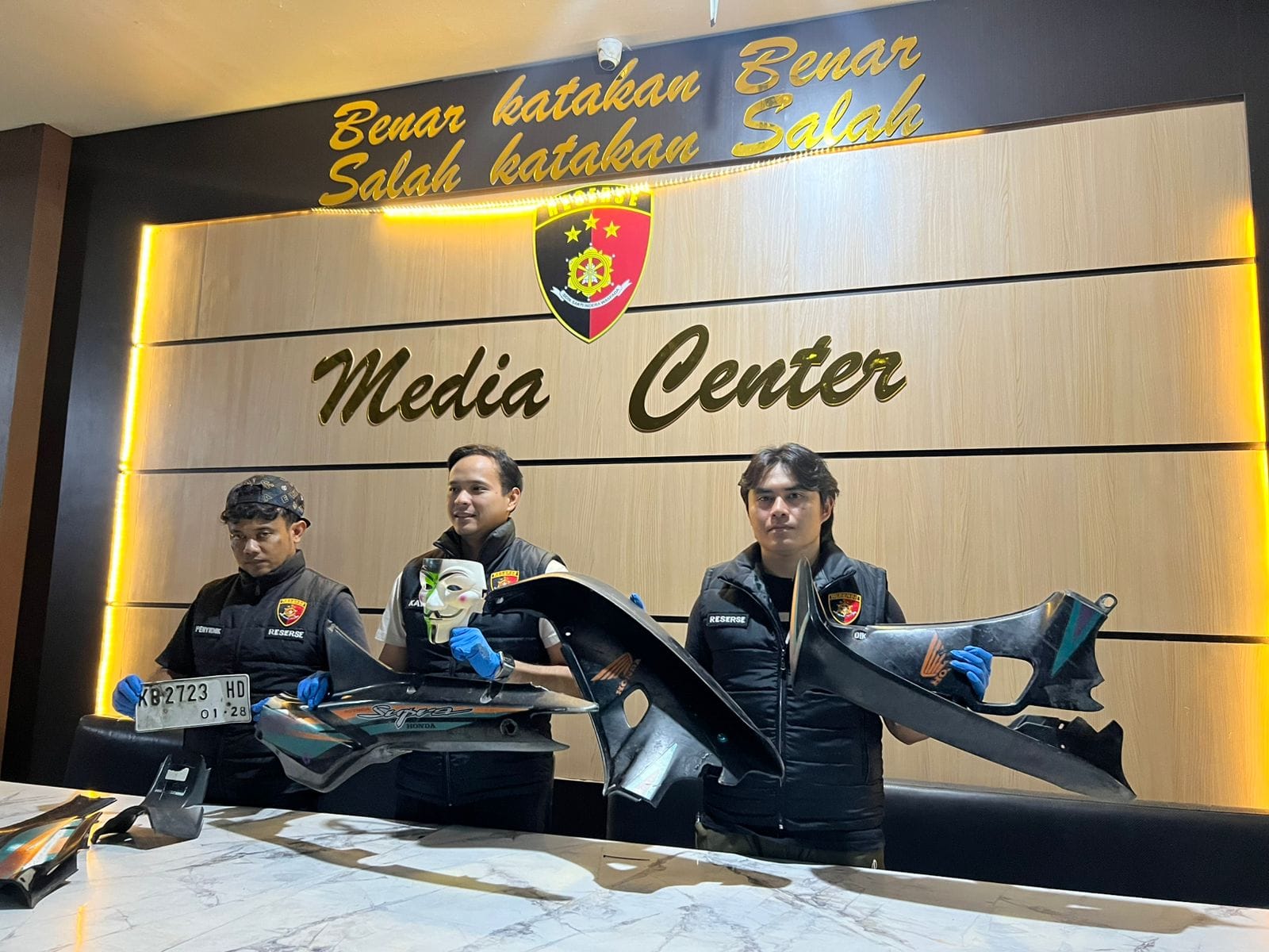 Tiga Remaja Terlibat Pencurian Motor, Diamankan Polresta Pontianak