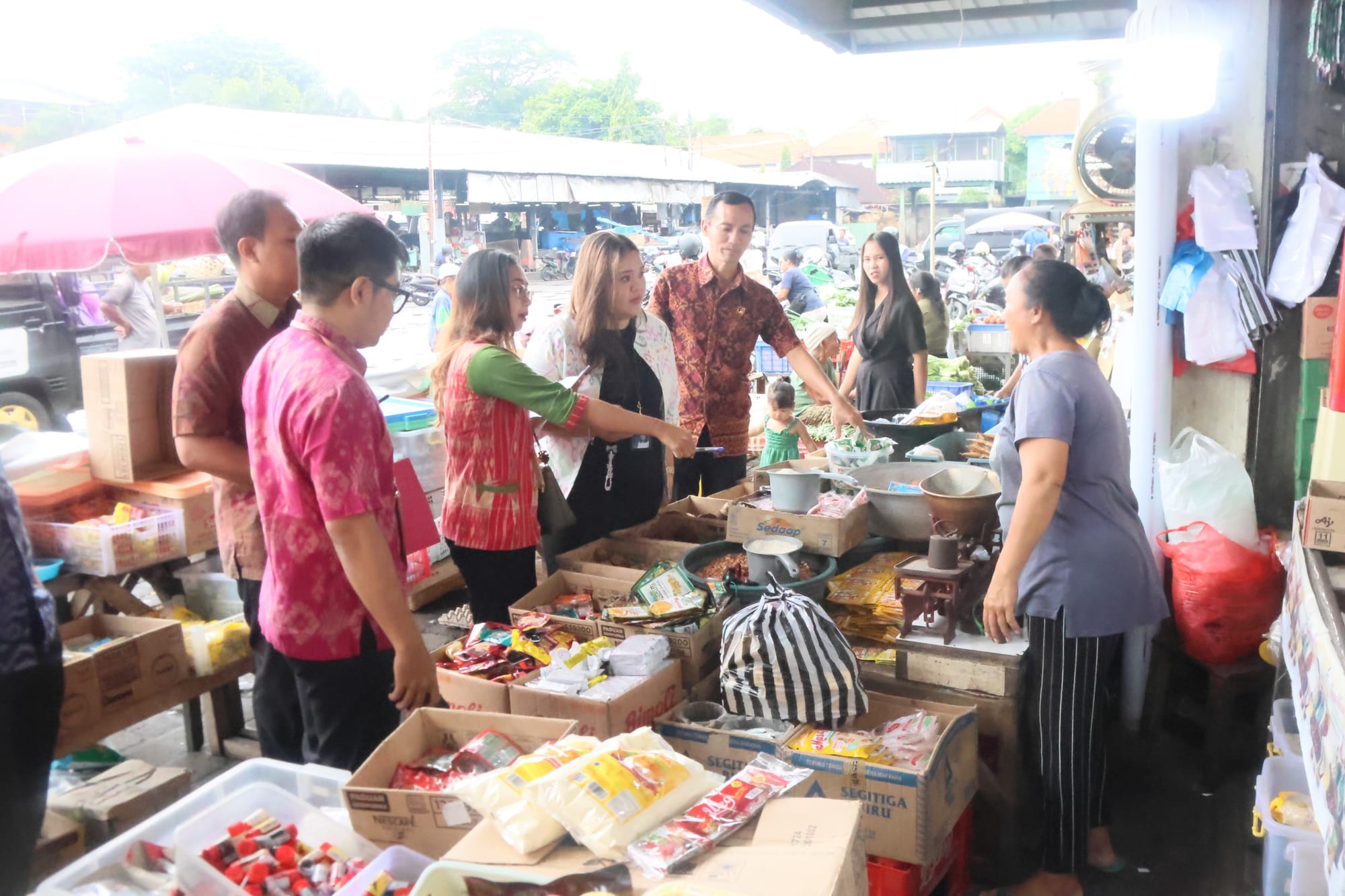 Jelang HBK, Satgas Pangan Polda Bali Gelar Sidak Pedagang dan Distributor