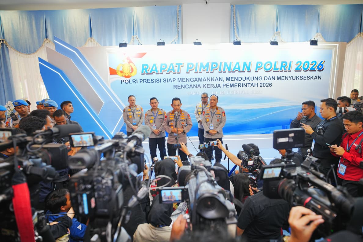 Kapolri Buka Rapim Polri 2026, Tegaskan Polri All Out Kawal Program Presiden Prabowo
