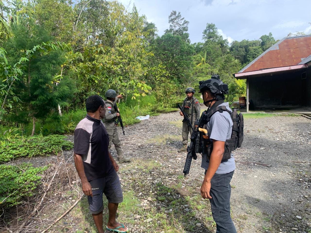 Satgas Damai Cartenz 2026 Bergerak Cepat Usai Terima Laporan Senjata Api Rakitan di Dekai
