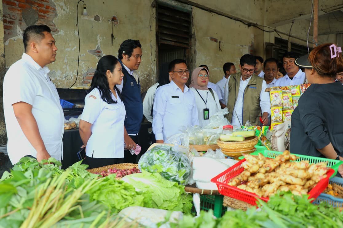 Satgas Saber Pangan Polda Bali Sidak Pasar, Harga Cabai Kriting Masih Tinggi