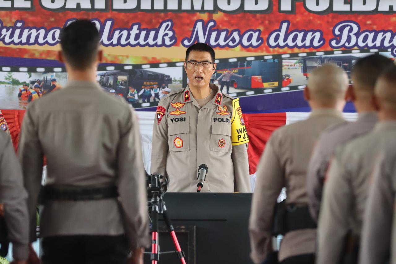 Wakapolda Kalteng Ingatkan Pentingnya Soliditas Saat Arahan ke Satbrimob
