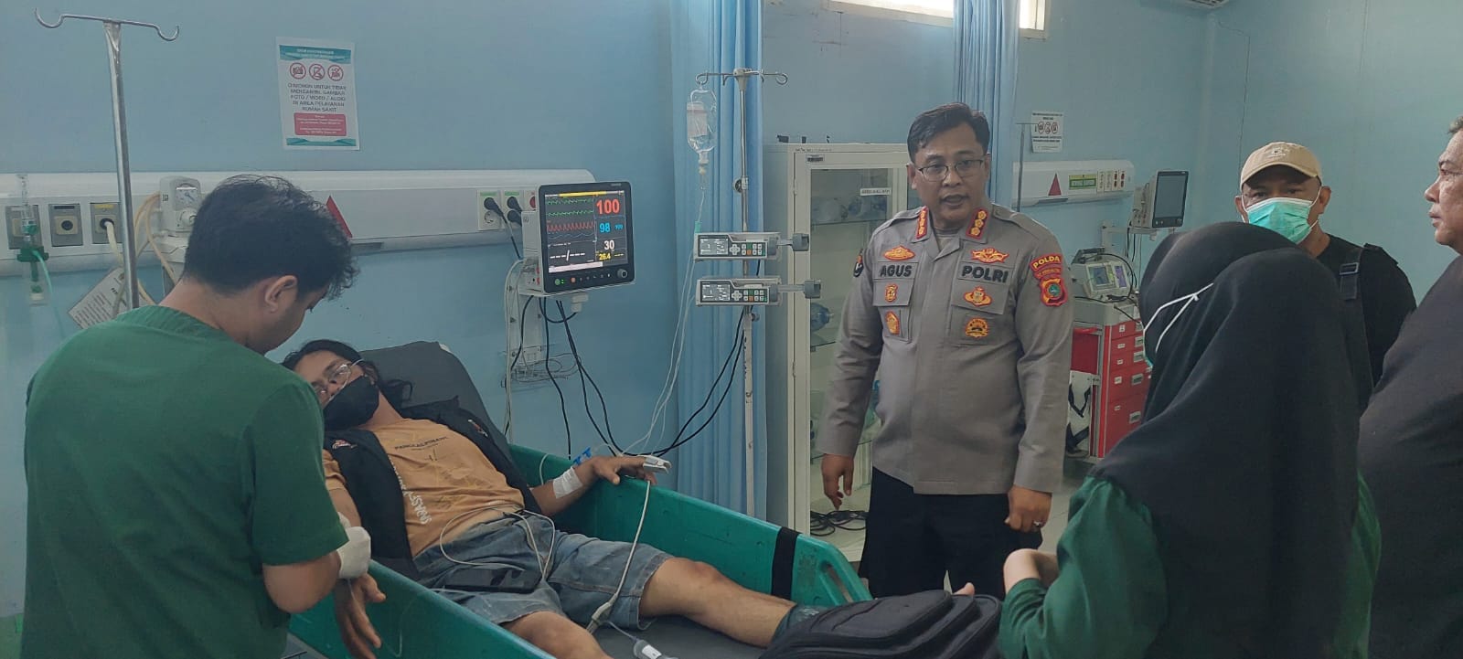 Bukan Sekadar Mitra Kerja, Kabid Humas Tunjukkan Empati Saat Wartawan Kritis