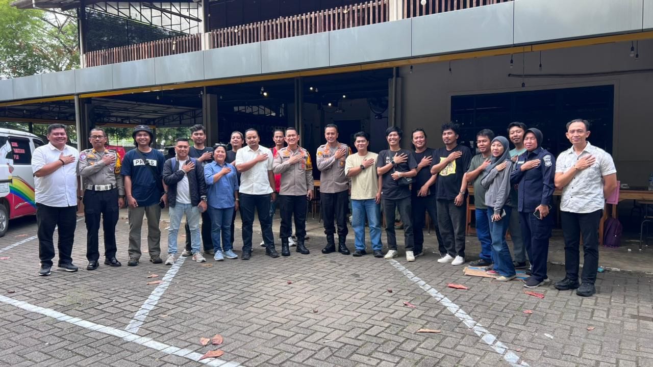 Ngopi Bareng Media, Kapolresta Pontianak Perkuat Sinergi dan Keterbukaan Informasi