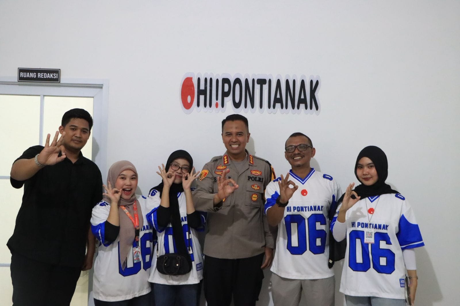 Interaktif di Hi Pontianak, Kapolresta Bahas Isu Kamtibmas Secara Live
