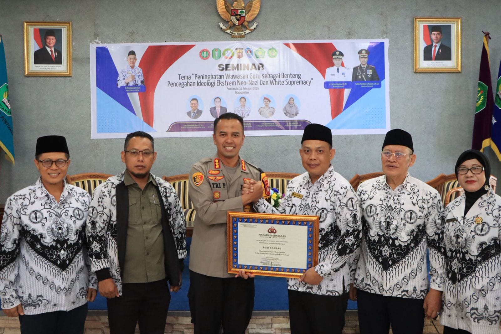 Kapolresta Pontianak Gandeng Guru Lawan Ideologi Ekstrem