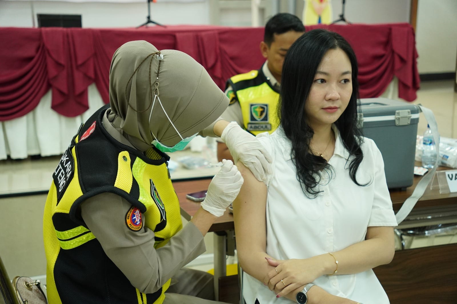 Rumkit Bhayangkara Kalteng Ambil Peran dalam Program Sejuta Vaksin HPV