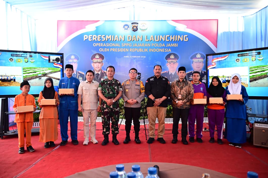 Wakapolda Jambi Hadiri Peresmian SPPG Jambi Timur, Perkuat Dukungan untuk Program MBG