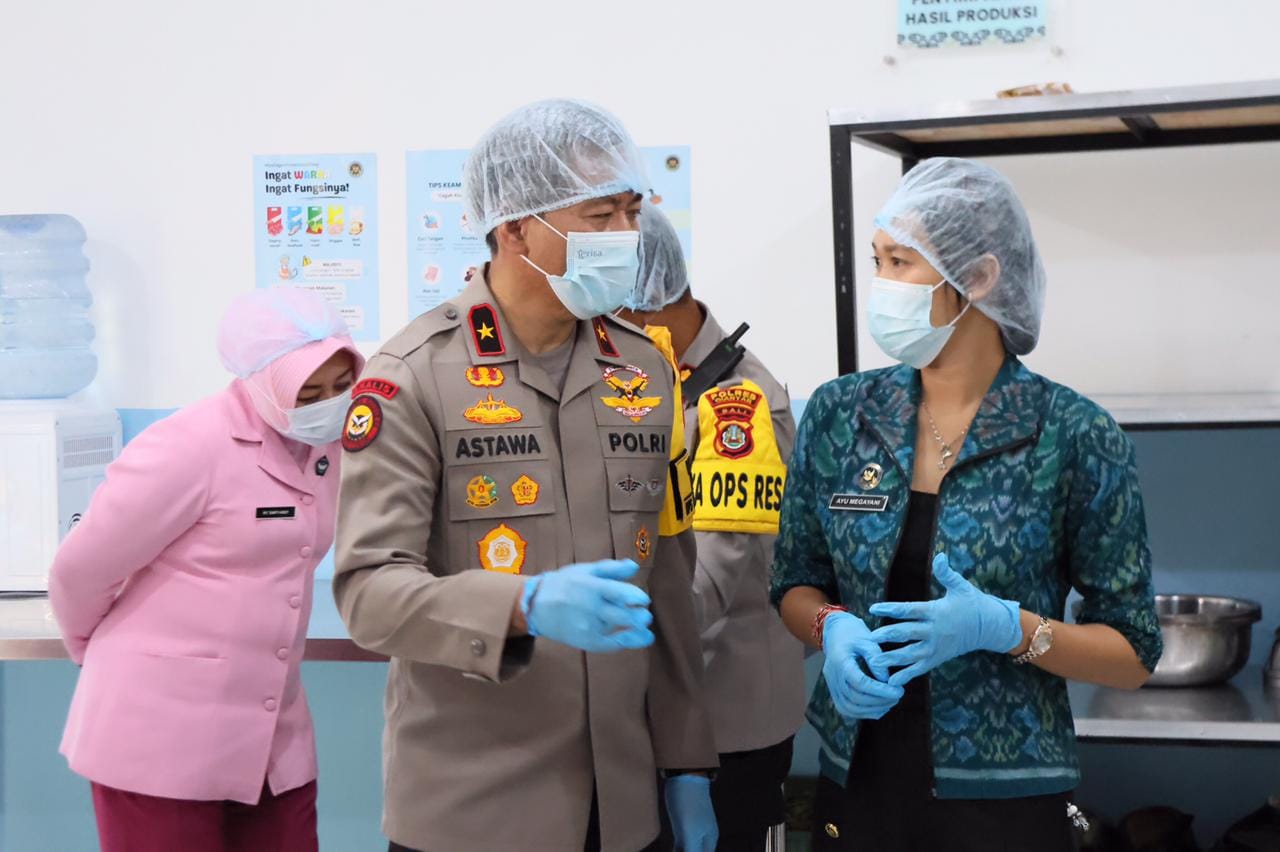 Wakapolda Bali Resmikan SPPG Polri Polres Gianyar, Langkah Nyata Dukung Gizi dan Ketahanan Pangan