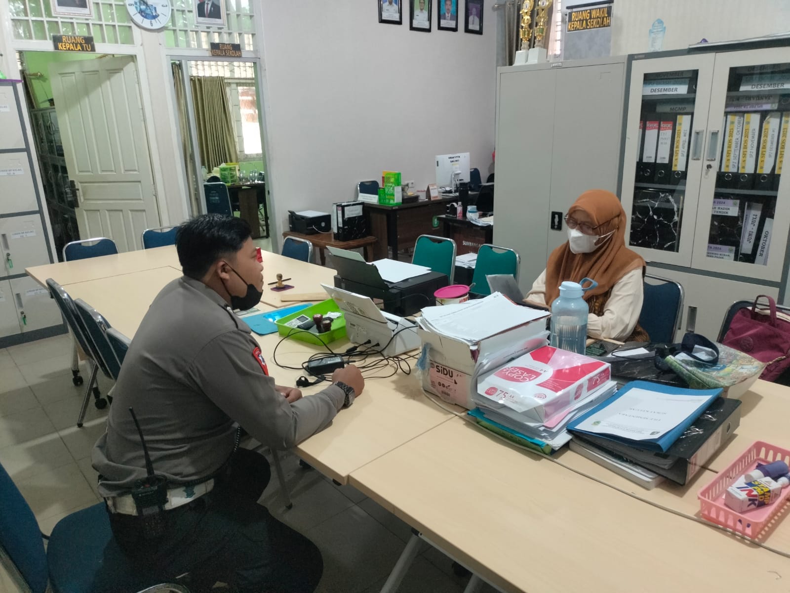Langkah Preventif Polisi Pontianak Timur, Edukasi Pelajar Soal Aturan Lalin