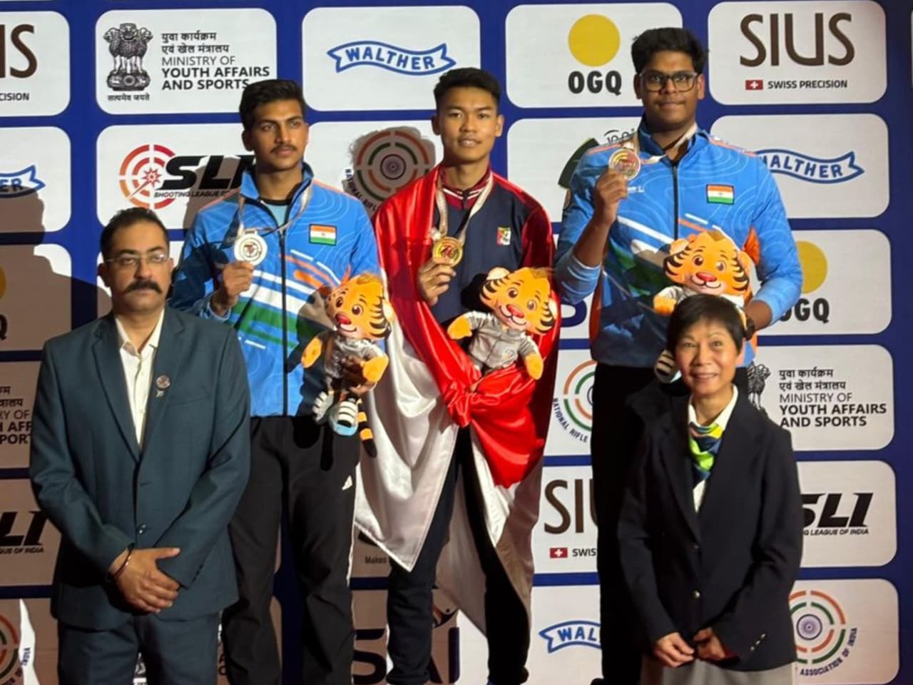 Briptu Fawwaz Aditia Farrel Cetak Rekor Dunia di Asian Rifle/Pistol Championship 2026, Harumkan Nama Brimob Polri