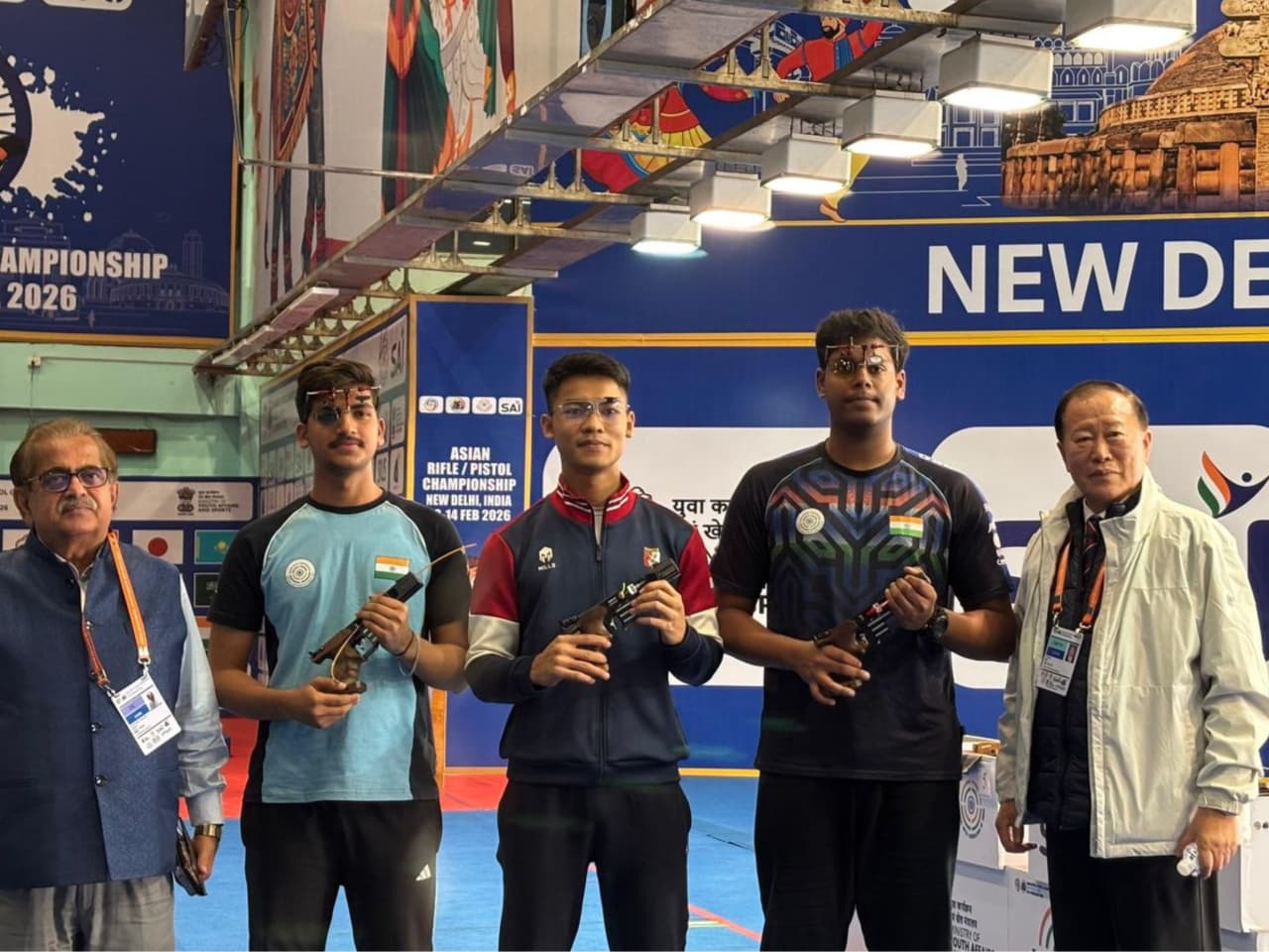 Anggota Brimob Polri Sabet Emas dan Pecahkan Rekor Dunia di Kejuaraan Asia 2026 India