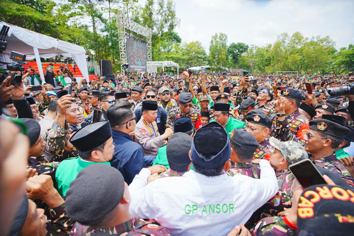 Listyo Sigit Prabowo Gandeng GP Ansor dan Banser, Perkuat Soliditas Nasional Demi Stabilitas Kamtibmas