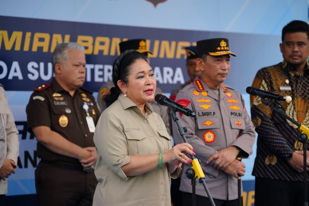 Hadiri Pelepasan Bantuan Kemanusiaan, Ketua Komisi IV DPR RI Puji Respons Cepat Polri