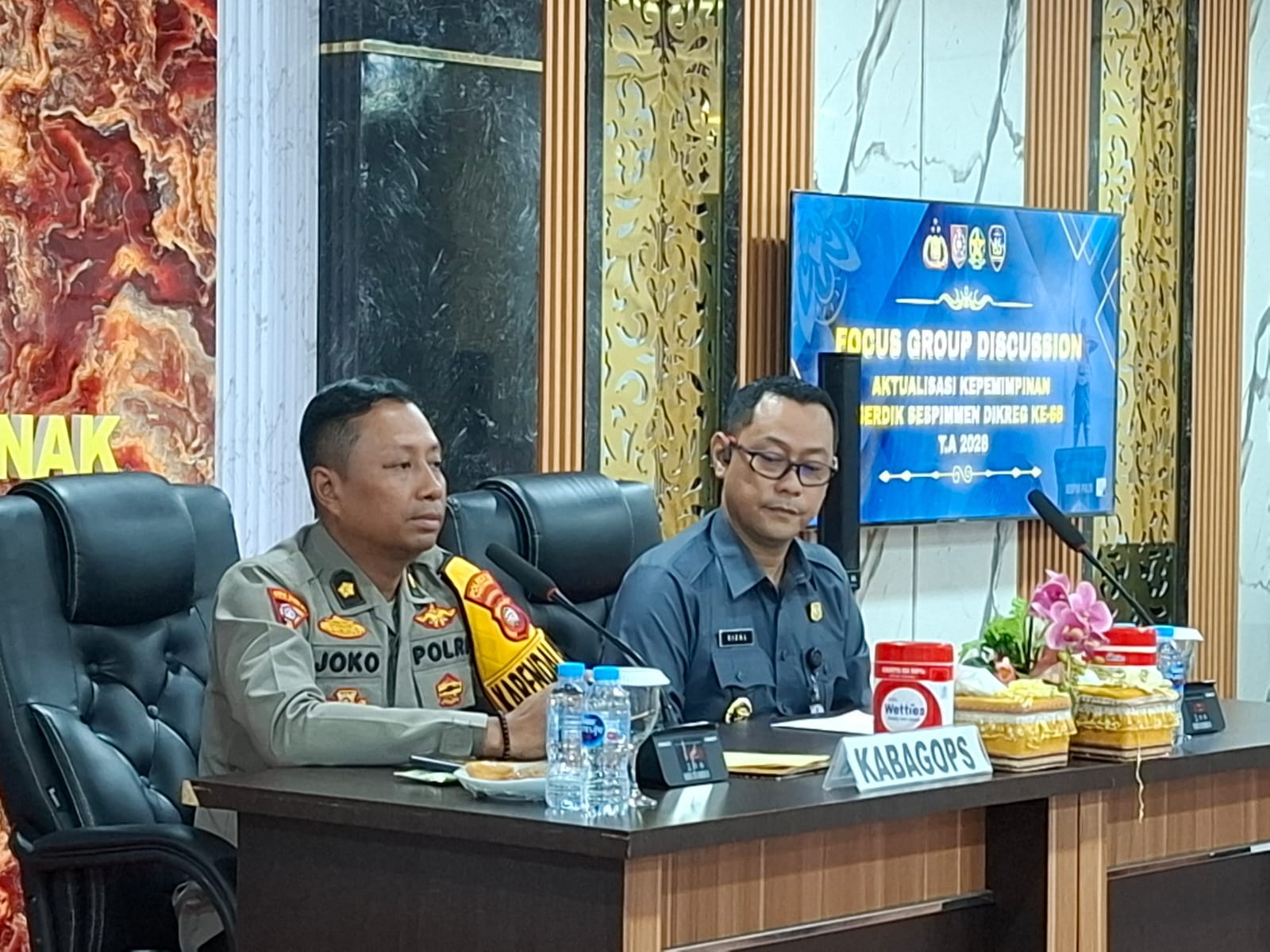 Bahas Kepemimpinan Moral dan Literasi, Serdik Sespimmen Polri Dikreg 66 Sambangi Polresta Pontianak