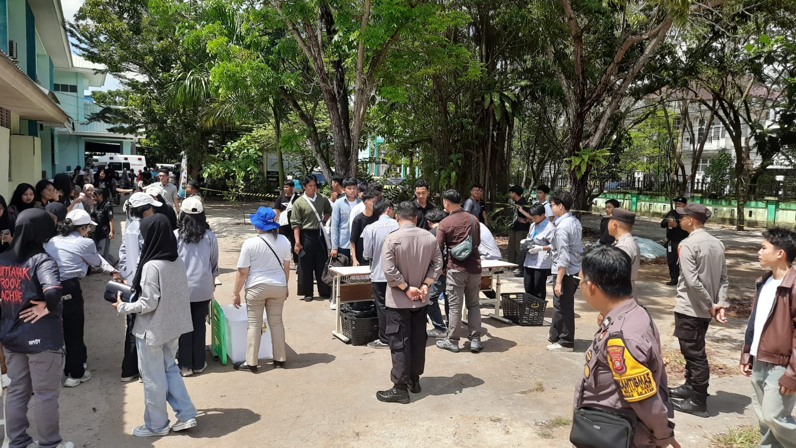 Polsek Pontianak Selatan Turun Langsung, Festival GATHEORA Berlangsung Kondusif
