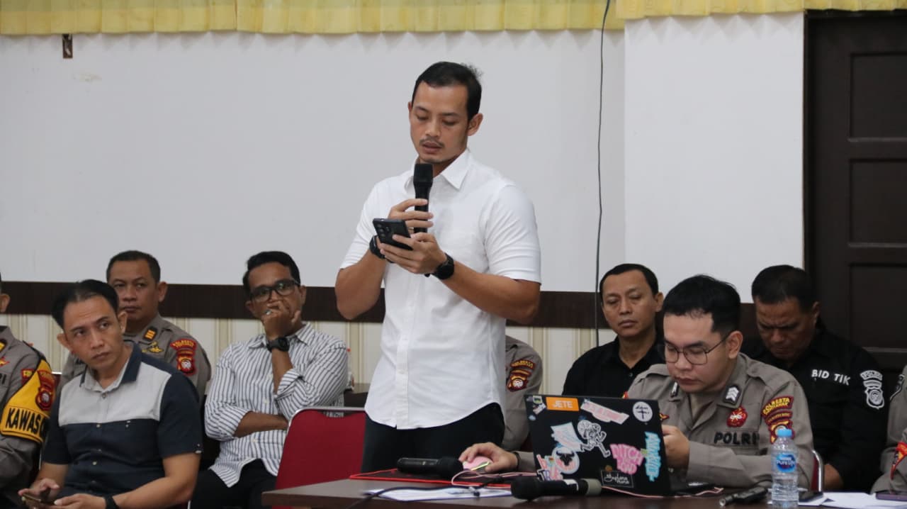 Polresta Pontianak Perkuat Koordinasi Pengamanan Imlek 2026 Lewat TFG