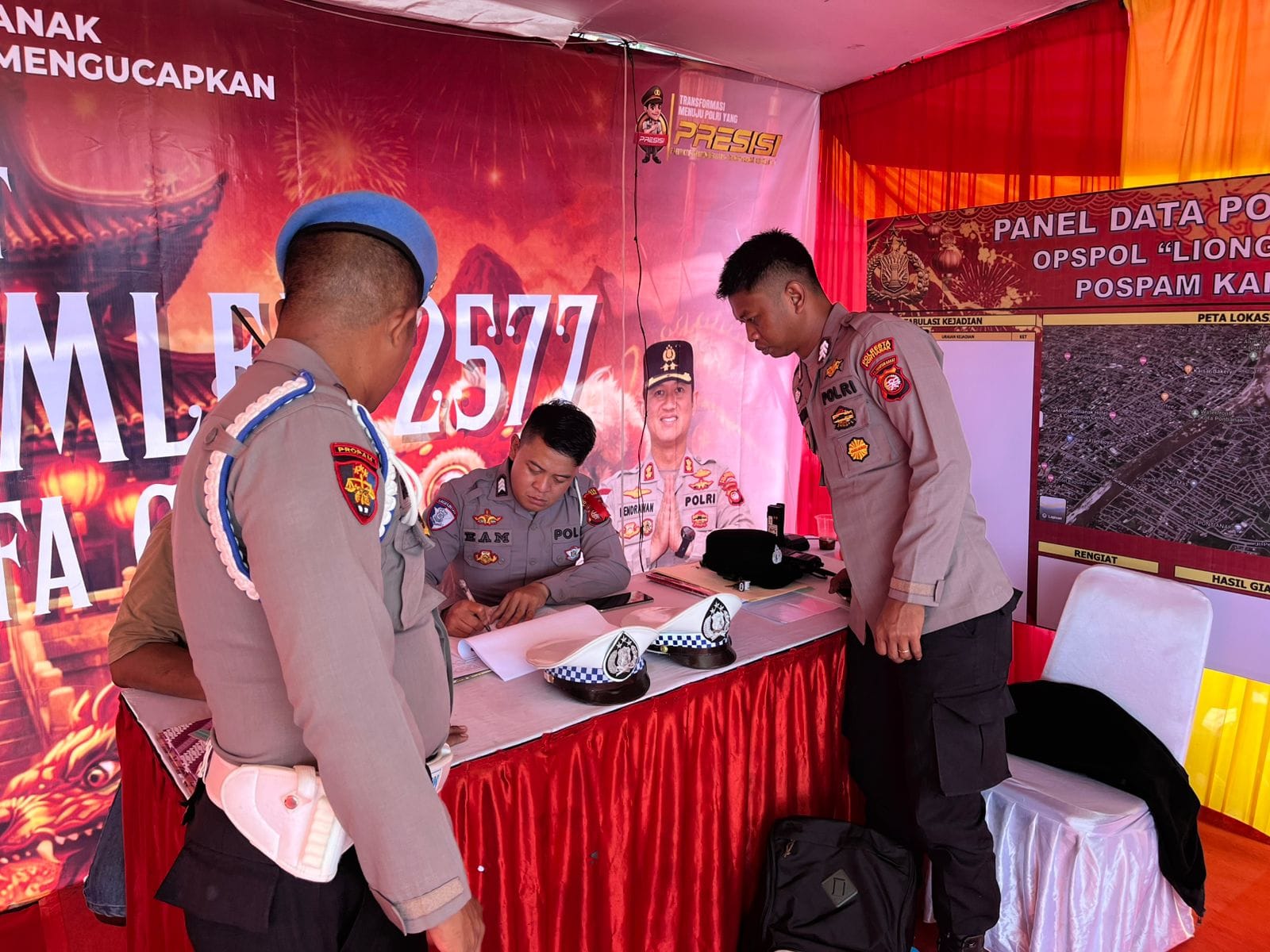 Ops Liong Kapuas 2026 Dikawal Ketat, Propam Pastikan Personel Pos Pam Siap 100 Persen