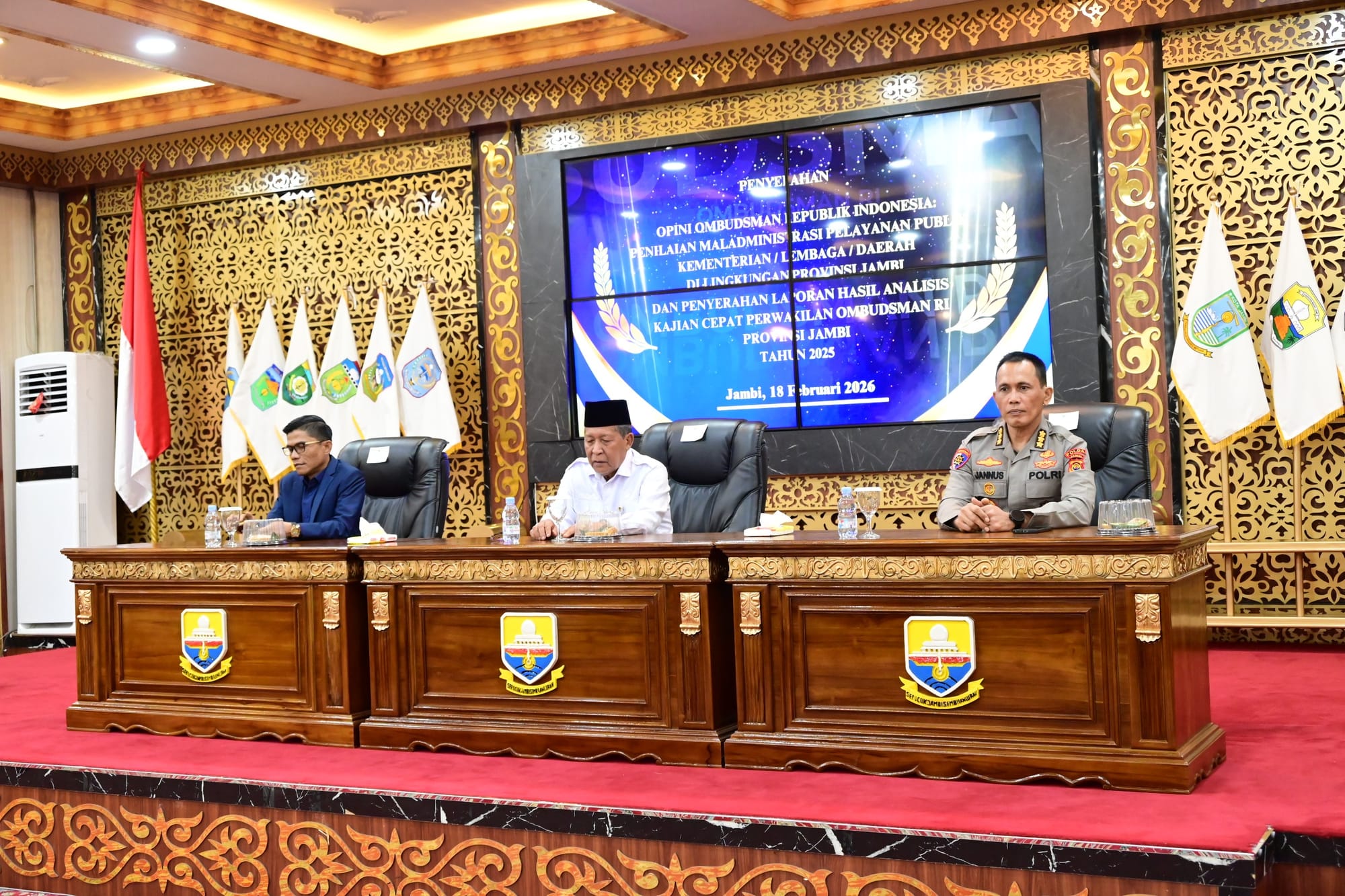 Penyerahan Opini Ombudsman, Irwasda Polda Jambi Dorong Pengawasan Lebih Optimal