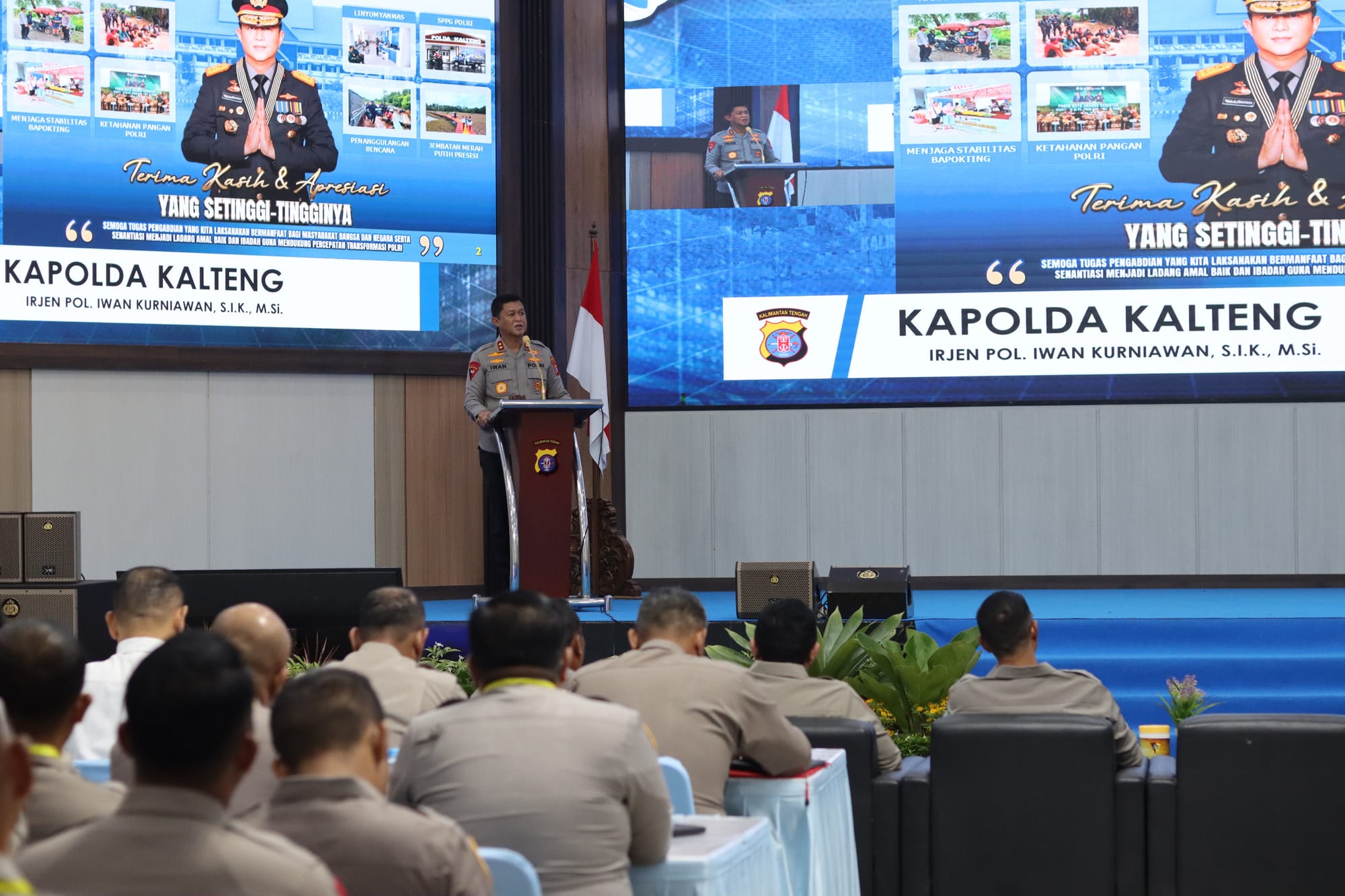Rapim Polri Polda Kalteng Tahun 2026, Perkuat Sinergi Forkopimda Dukung Program Pemerintah