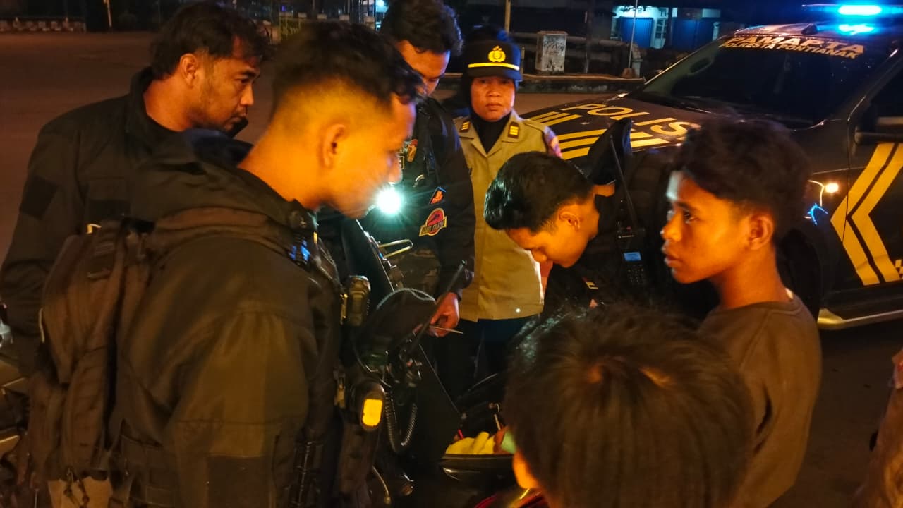 Polresta Pontianak Intensifkan Patroli Dini Hari di Awal Ramadan 2026