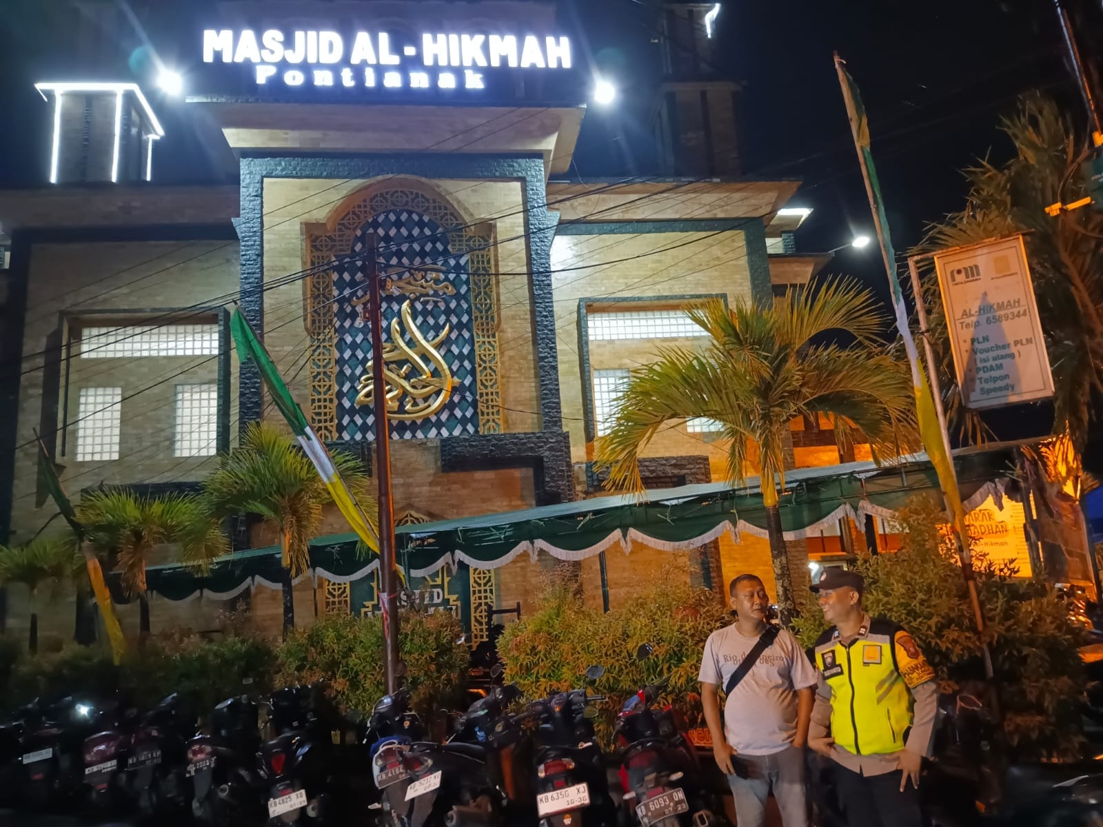 Ramadan 1447 H Dimulai, Polsek Pontianak Kota Siagakan Personel di Masjid