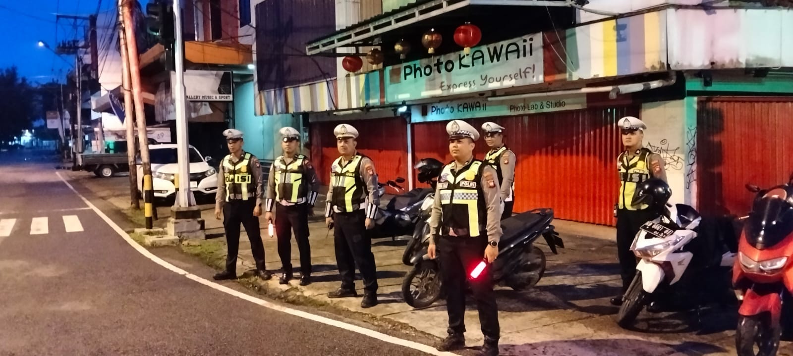 Balap Liar Resahkan Warga, Sat Lantas Polresta Pontianak Lakukan Patroli Rutin