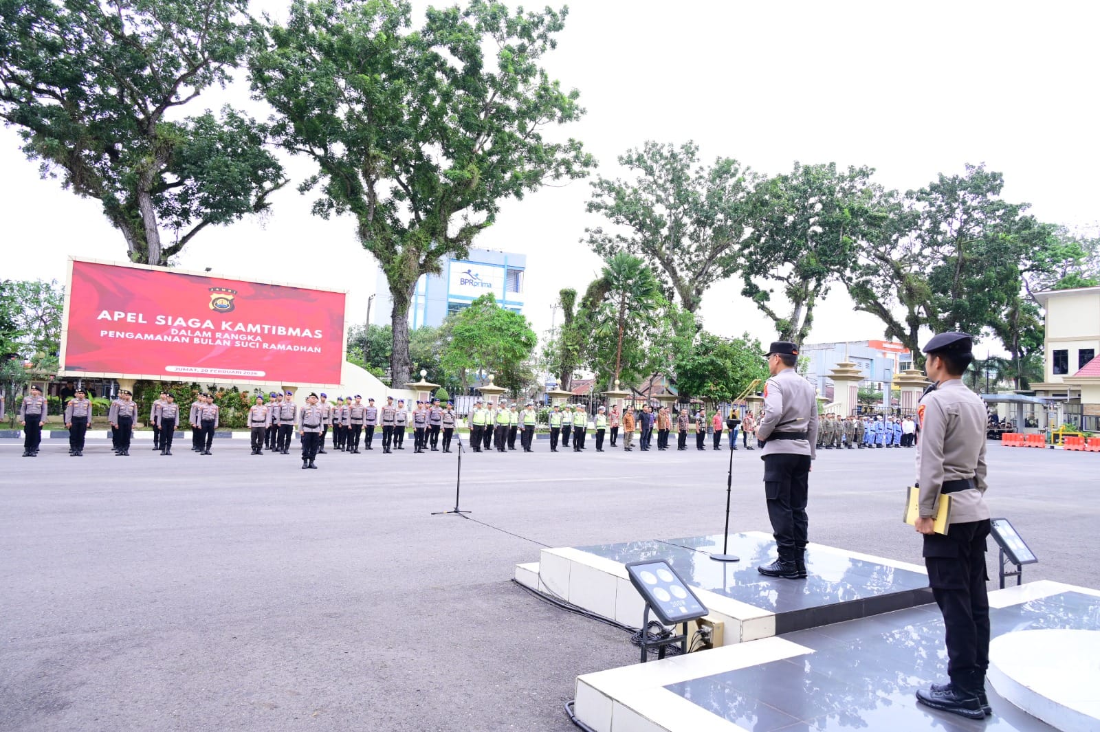 Polda Jambi Gelar Apel Siaga Kamtibmas Ramadhan 1447 H, Pastikan Keamanan dan Stabilitas Harga Bahan Pokok