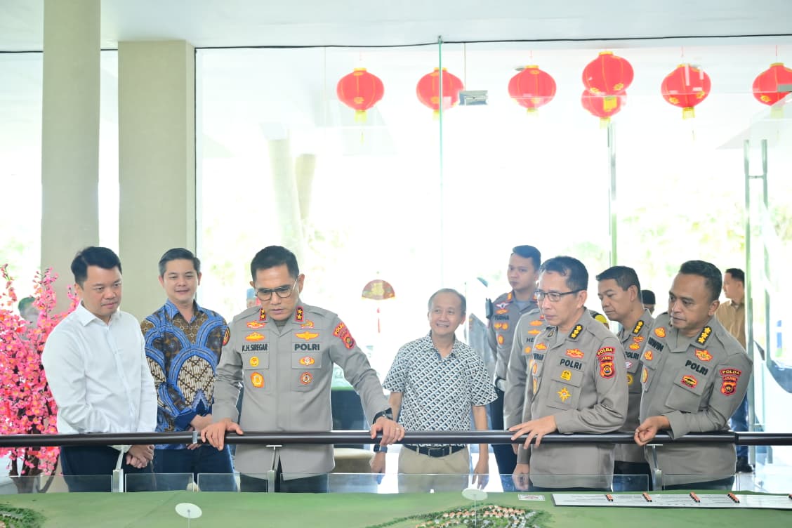 Kapolda Jambi Tinjau Pembangunan Gerai Samsat Polres Muaro Jambi di Kawasan CRC