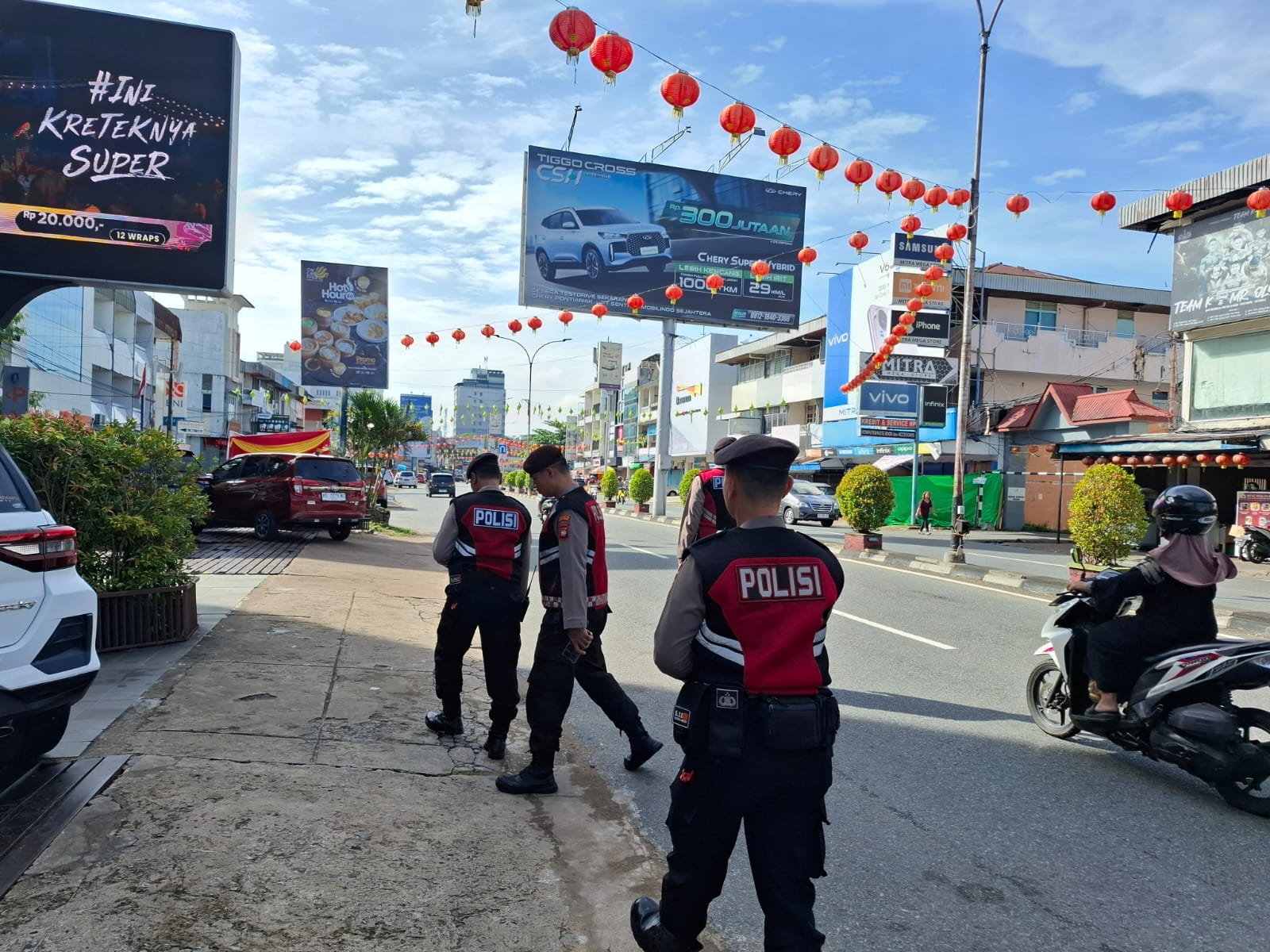 Antisipasi Gangguan Kamtibmas, Satgas Preventif Amankan Klenteng